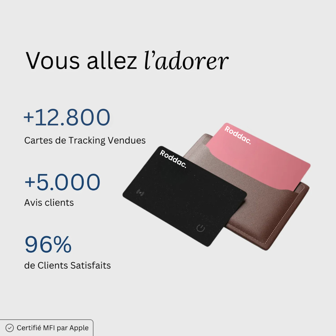 Carte de tracking Roddac™