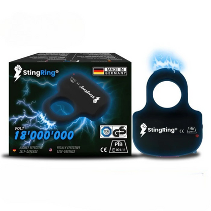 Original StingRing® - Electric Knuckle Ring for Self-Defense™