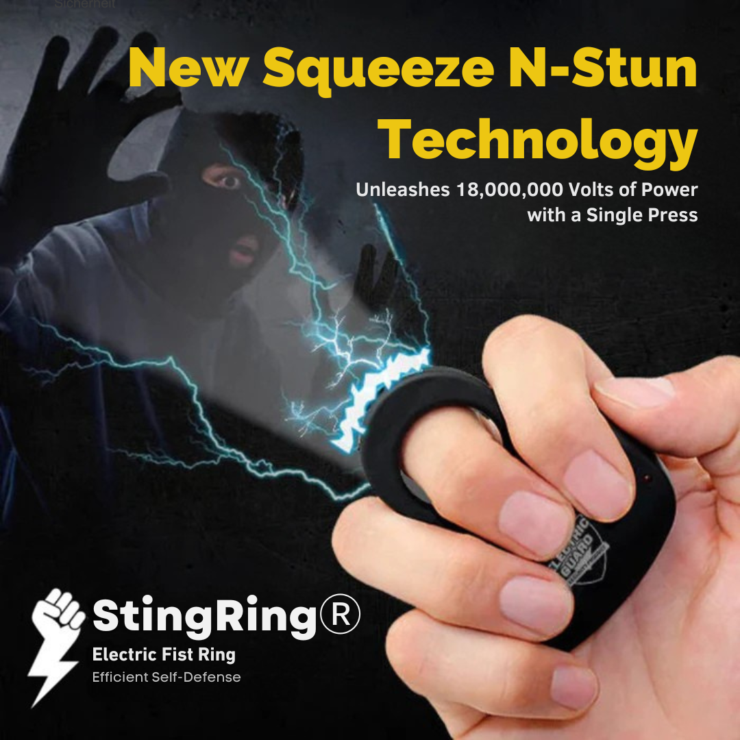 Original StingRing® - Electric Knuckle Ring for Self-Defense™