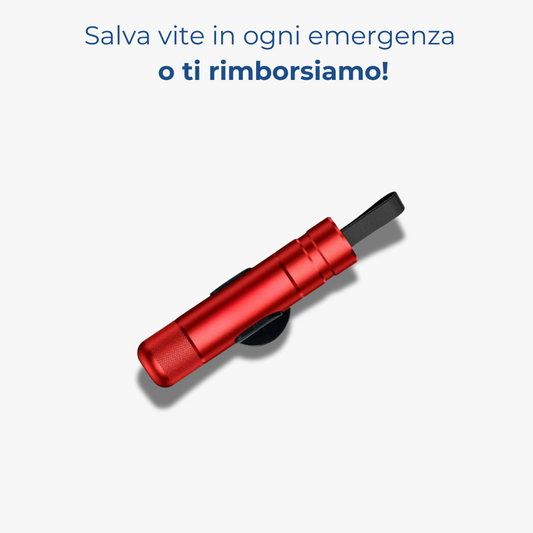 Rompivetro Flash – Salva vite in caso di emergenza
