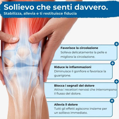 KinéFlex™ – Sollievo e stabilità per le tue ginocchia